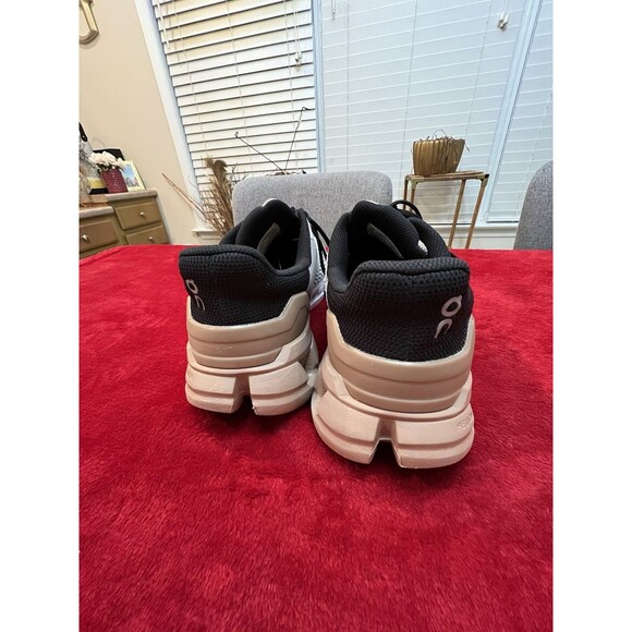 On Cloud Cloudflyer Running Shoes Womens 9.5 Sneakers Glacier Rosebrown - Picture 3 of 10
